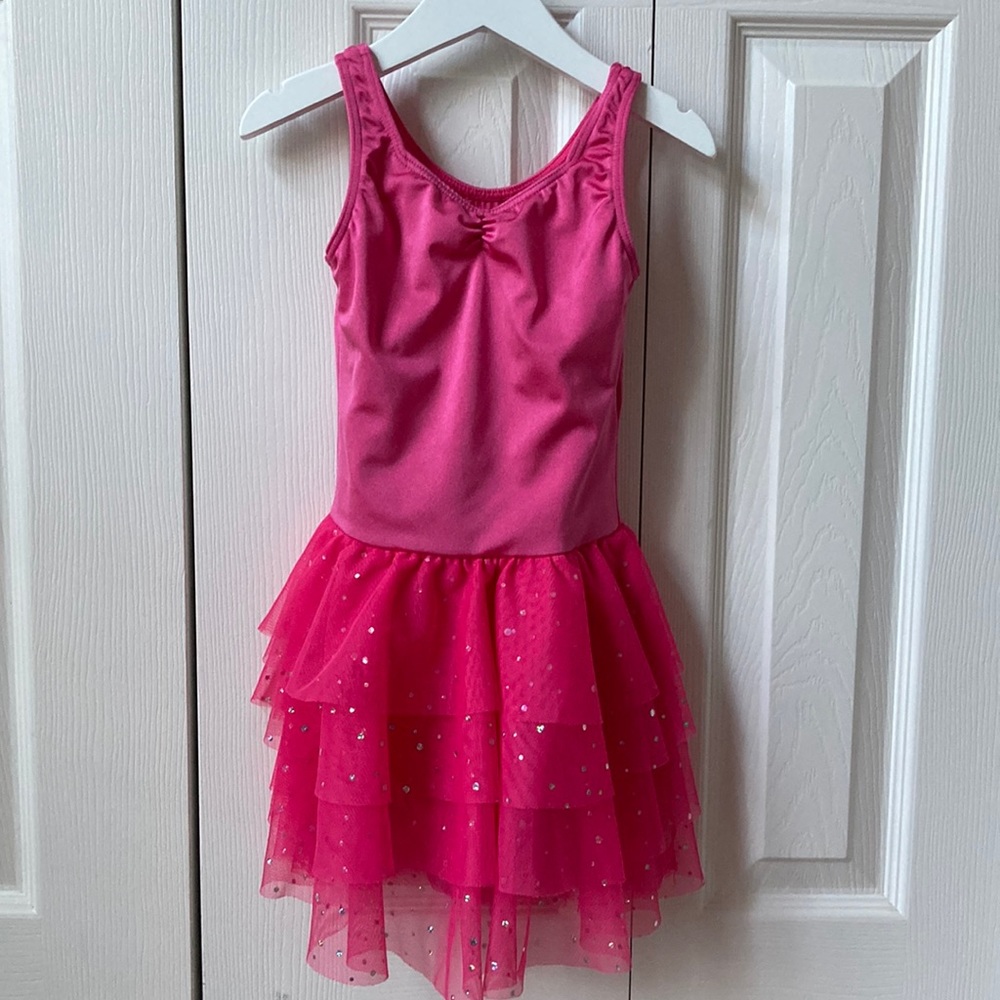 Revolution Fuchsia Tank Sparkle Dress 5T